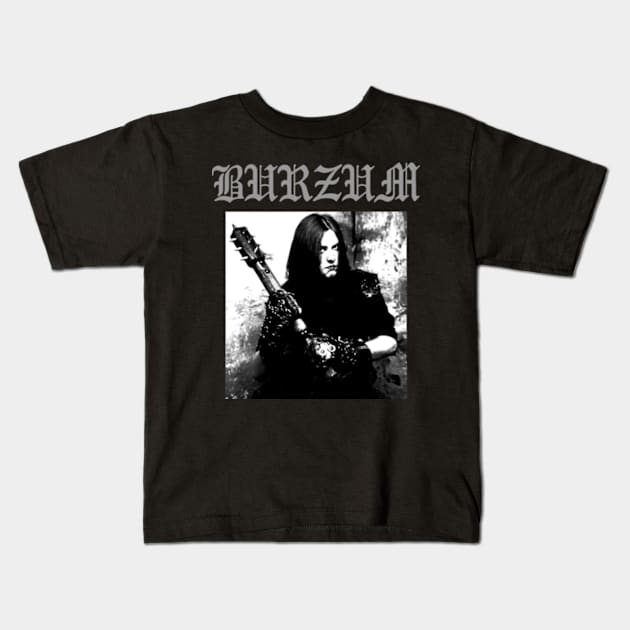 Kanye Burzum Kids T-Shirt by TrikoNovelty